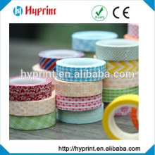 all kinds of patterns promotional lovely Japanese cute washi, tape diy
